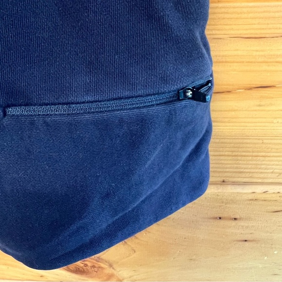 Theory Men's Black Short Sleeve Round Neck Cotton Sweatshirt M - 3 Pockets - Picture 5 of 7